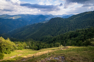 Velka Fatra mountain range in Slovakia