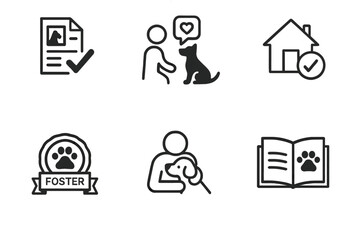 Documentation and steps for animal foster care in an organization to ensure pet safety and placement