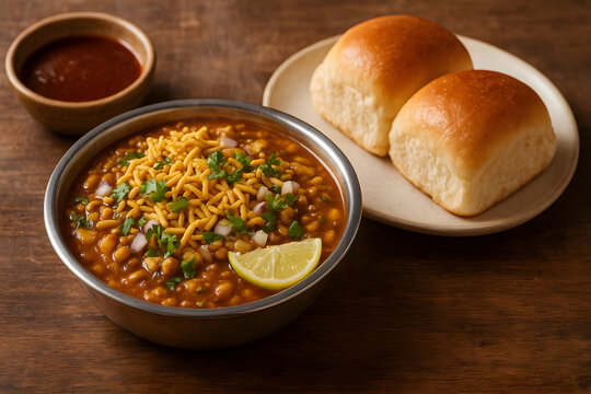 Spicy Misal Pav