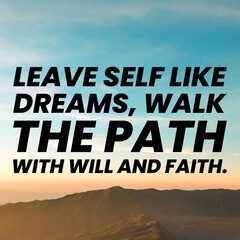 word cloud on the top of the mountain