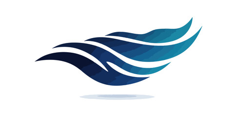 Abstract blue design background