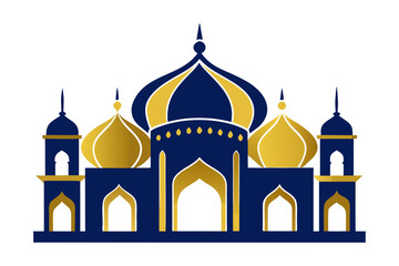 vector illustration of a mosque