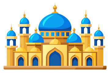 vector illustration of a mosque