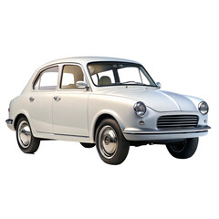 Car Isolated on Pure White Background