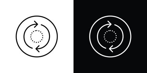 Consistency icon in editable stroke. EPS 10 vector illustration.