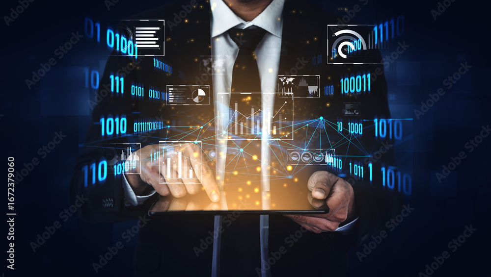Poster big data and analytics support real-time insights, predictive modeling, and data-driven decisions fo