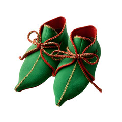 Elf Shoes Isolated on Pure White Background