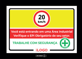 Placa de Sinalização © Eliel