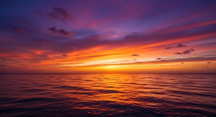 Obraz premium Misty Dawn Landscape Serene Sunrise over Foggy Field