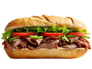 Fresh Beef Sandwich Delicious Snack Meal