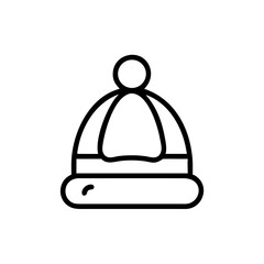 Cap Icon for Fashion, Headwear, and Casual Accessories Illustration