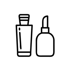Cosmetics Icon for Beauty, Makeup, Skincare, and Personal Care Products