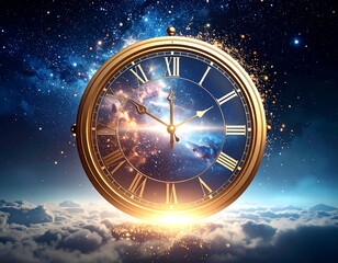 Cosmic clock in clouds