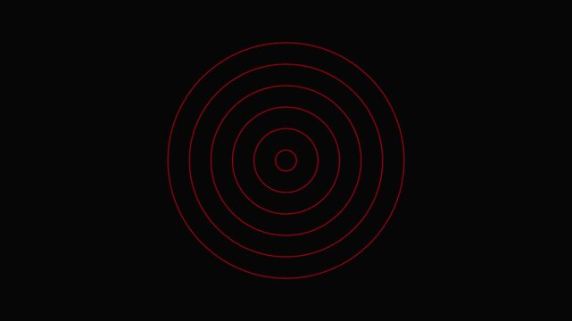 Circular sound waves, depicting audio music, round of voice, icons and logos for equalizers, radial spectrum designs, ring patterns. Ripple radial signal or vibration elements.