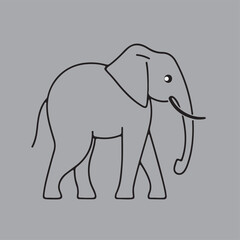 elephant vector illustration