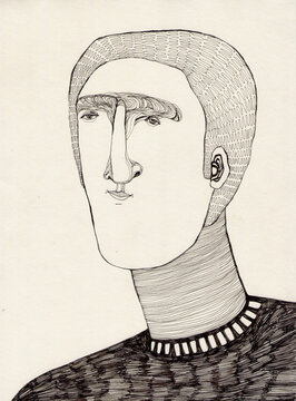 A male portrait