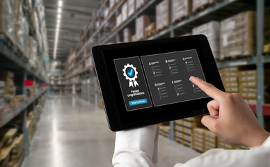 Online product certification, marking a key achievement. Demonstrates commitment to quality and...