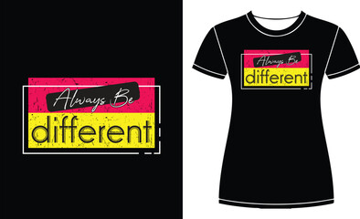 typography t-shirt design. Famous quotes t-shirt design