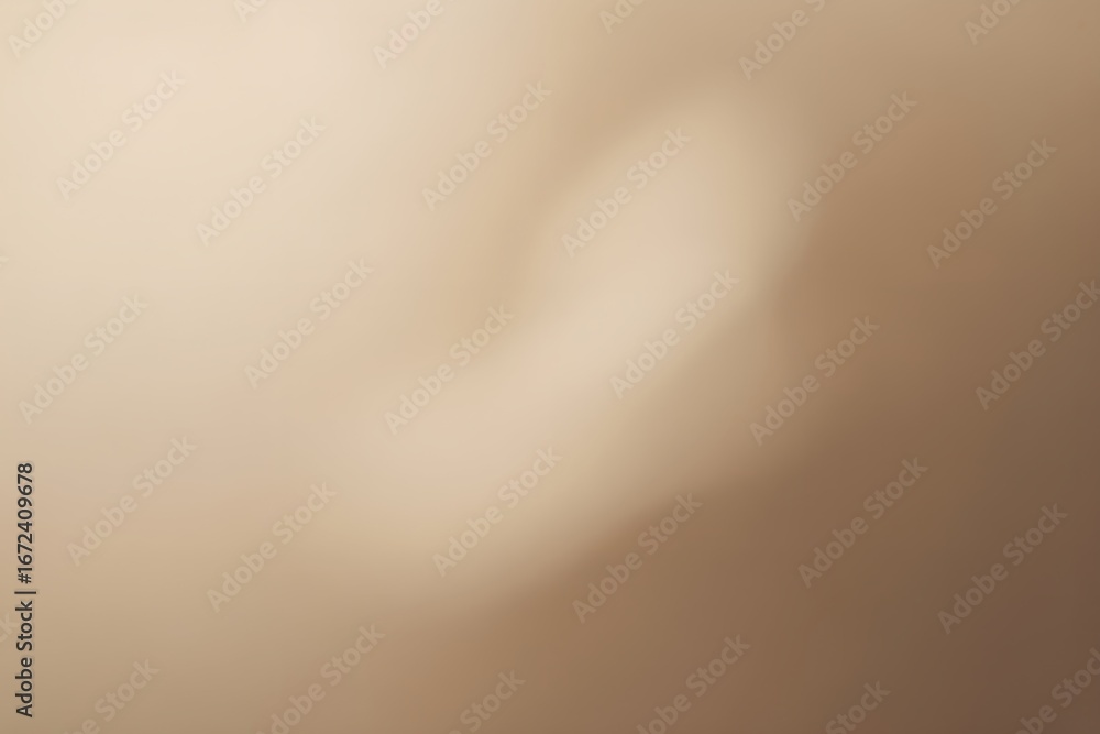 Fototapete soft focus abstract background with a gentle gradient of warm beige and a subtle highlight, creating
