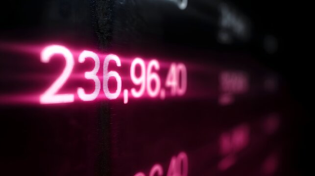 Social media dashboard with follower count growth