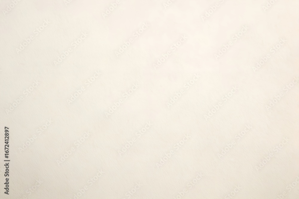 Fototapete a textured beige paper surface with subtle grain and a soft, warm light casting a gentle shadow on t