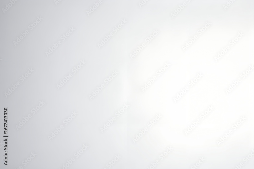 Fototapete a bright white background with a soft, diffused light source creating a gentle gradient and a subtle