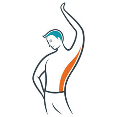 vector illustration of a man