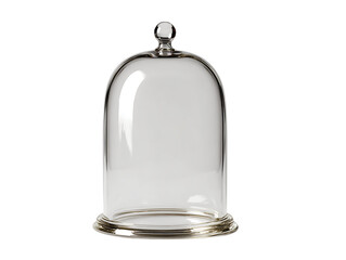 Bell jar decorative glass container
