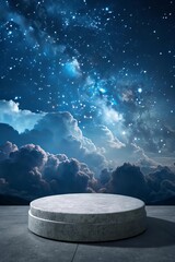 Modern Empty Podium for Product Display – Studio Background
