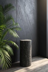 Modern Empty Podium for Product Display – Studio Background
