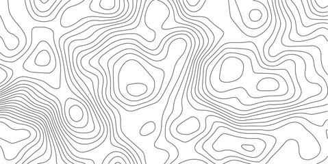 Abstract moving topographic map lines background.