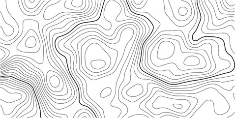 Abstract moving topographic map lines background.