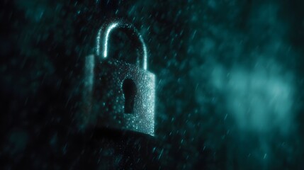 Holographic lock disruption in a digital security breach