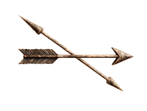 Elegant bent arrow icon concept