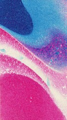 Blue and pink abstract gradient with grainy risograph texture