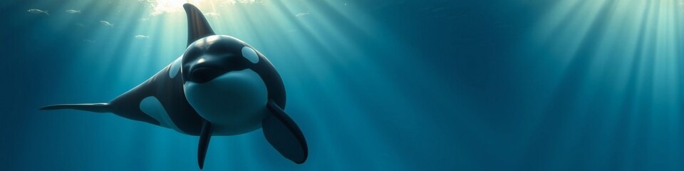 dolphin in the water