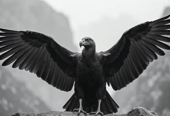 Soaring Raptor, Eagle, Hawk, Falcon, Bird of Prey, Nature and Wildlife