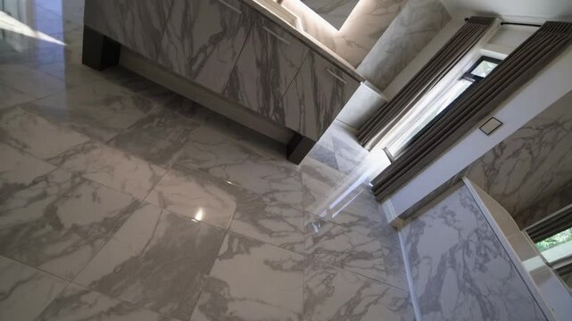 Exquisitely Designed Primary Bathroom Suite in Custom Residential Home