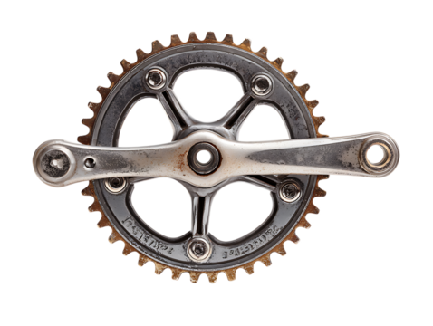 Bicycle crank high performance component