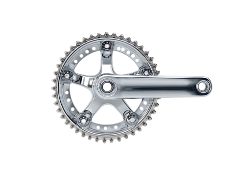 Bicycle crank lightweight efficient design