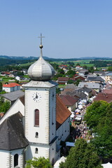 Ortskern einer ländlichen Gemeinde in Austria, Klaffer