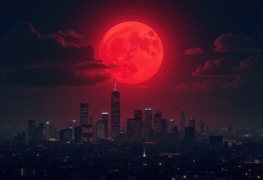 Red Moon City Images &ndash; Browse 41,765 Stock Photos, Vectors, and Video |  Adobe Stock