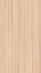 Light Brown Wood Texture Background with Natural Vertical Grain Pattern