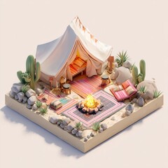 Pink bowl of smoothie with tropical fruits and edible flowers.