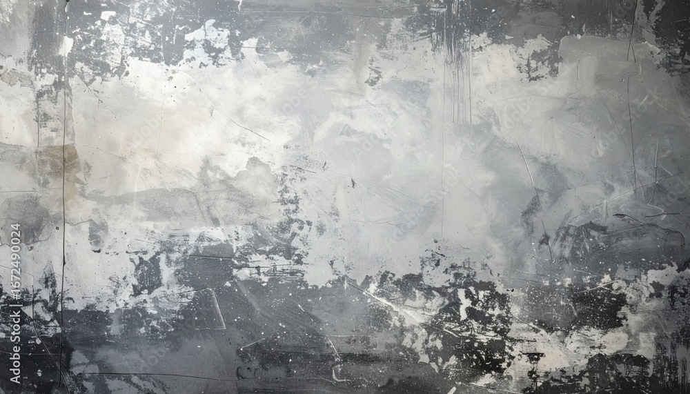 Poster grungy texture background with distressed concrete wall effect in gray