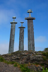 Die Drei Schwerter bei Stavanger in Norwegen