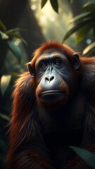 Fototapeta premium Orangutan