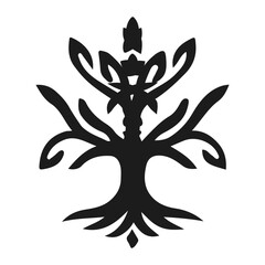 Obraz premium Celtic Tree of Life svg