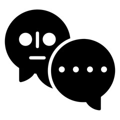 Simple Microphone Icon – AI Voice Technology Symbol