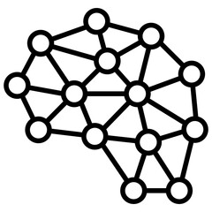 Neural Network  Icon
